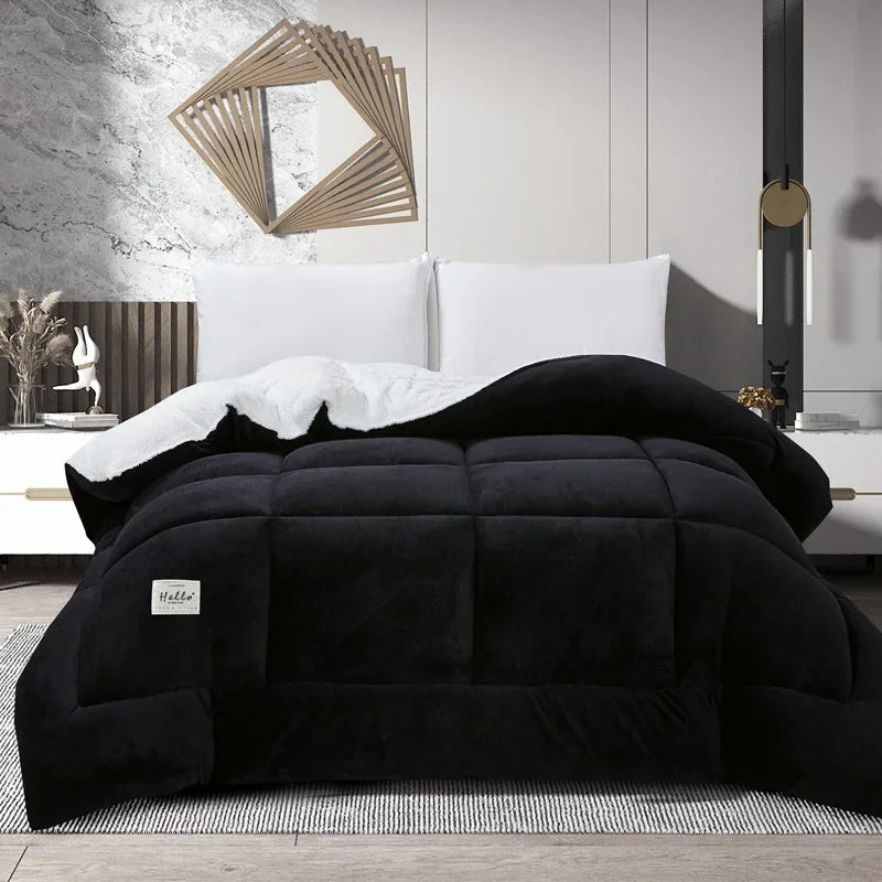 Warme, dicke Winter-Daunendecke 200×230 cm, 4,5 kg – 1+1 GRATIS