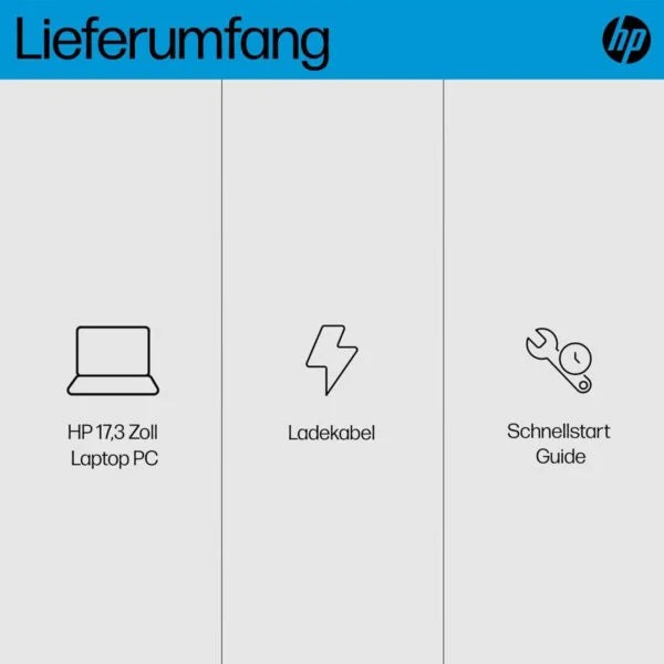 HP Laptop 17 mit Intel Core i7-1355U