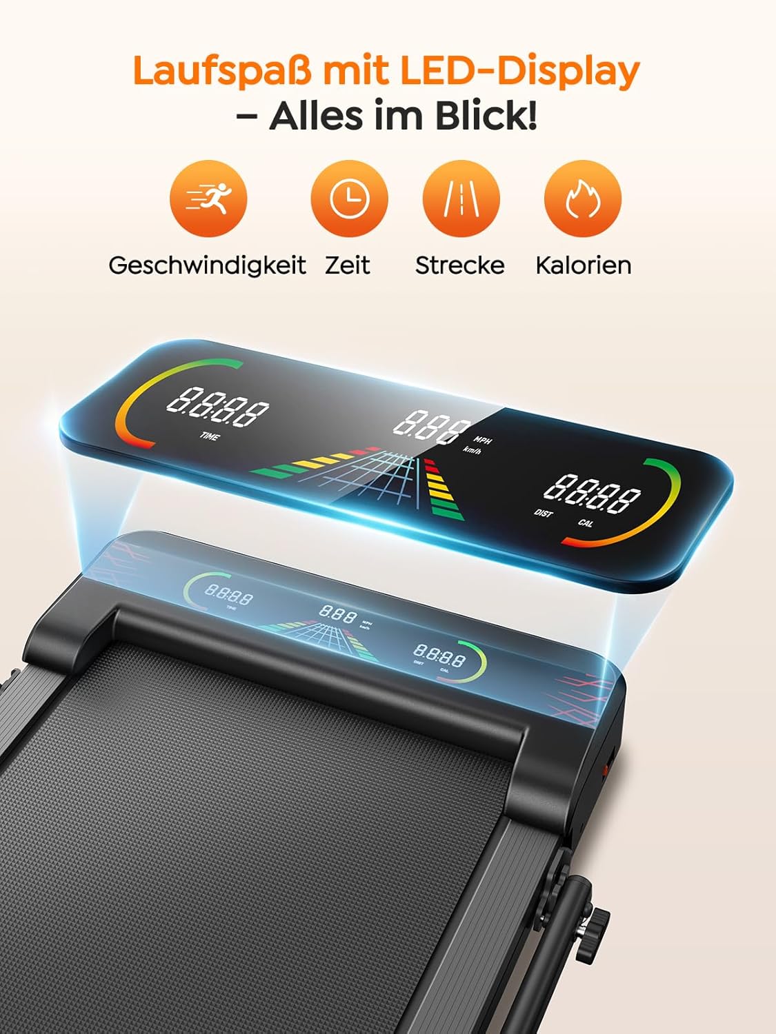 klappbares Laufband XR9000