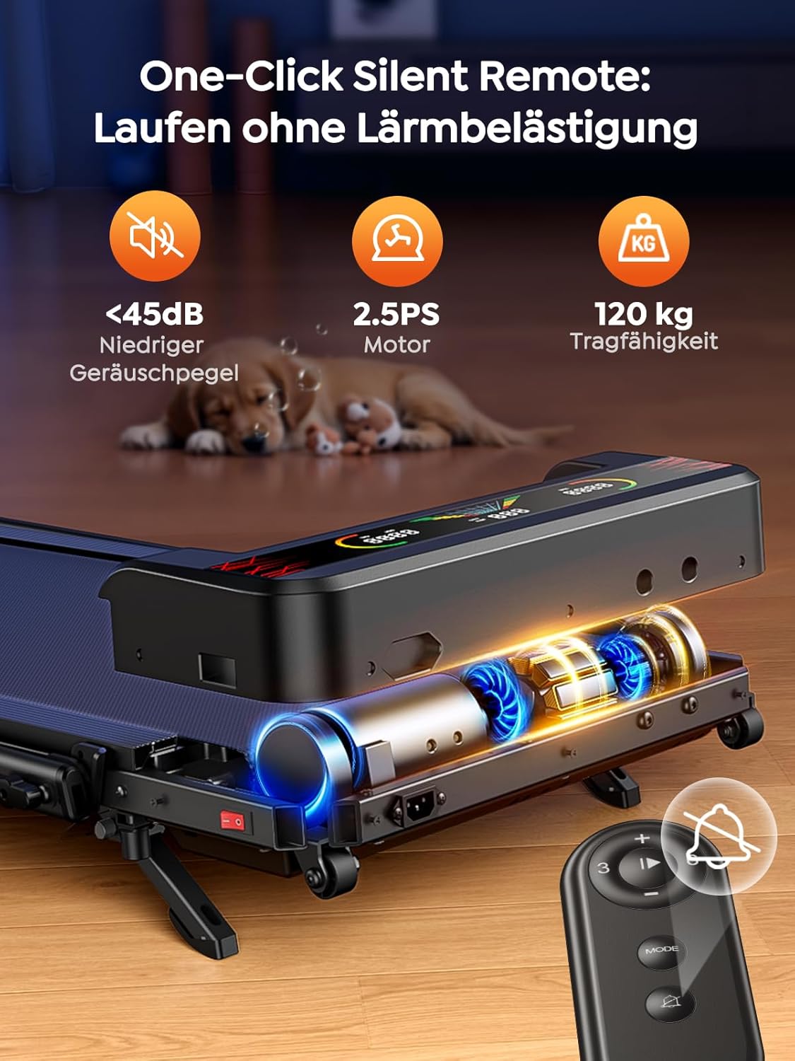 klappbares Laufband XR9000