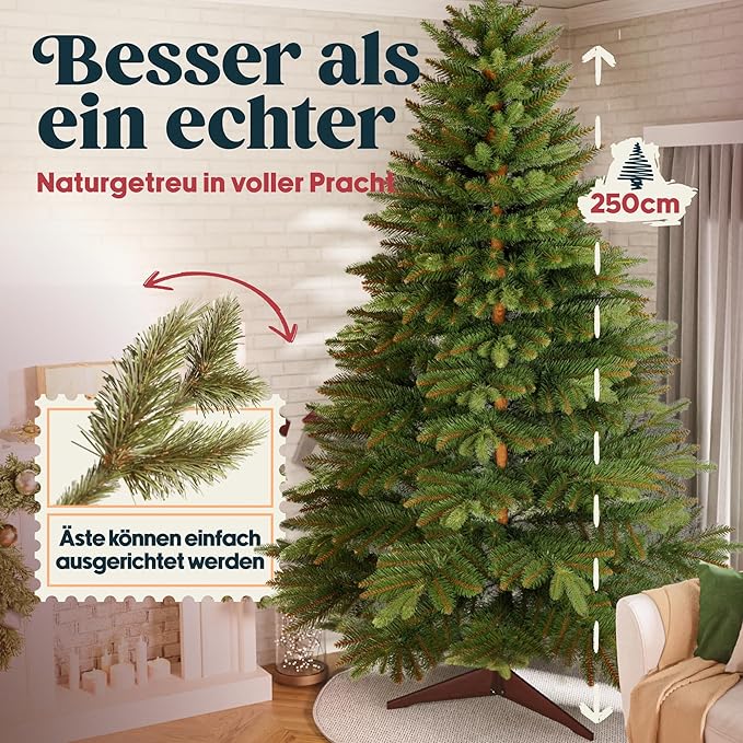 100% realistischer Weihnachtsbaum + 2 Freebies!