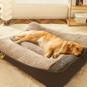 Cuscino per cani personalizzato grande spesso resistente ai graffi con protezione per la schiena