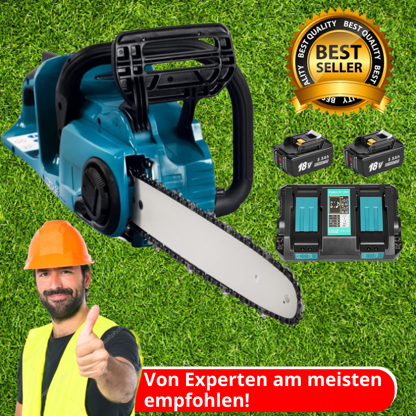 Akku-Kettensäge POWER-SAW™ + 5 FREEBIES!
